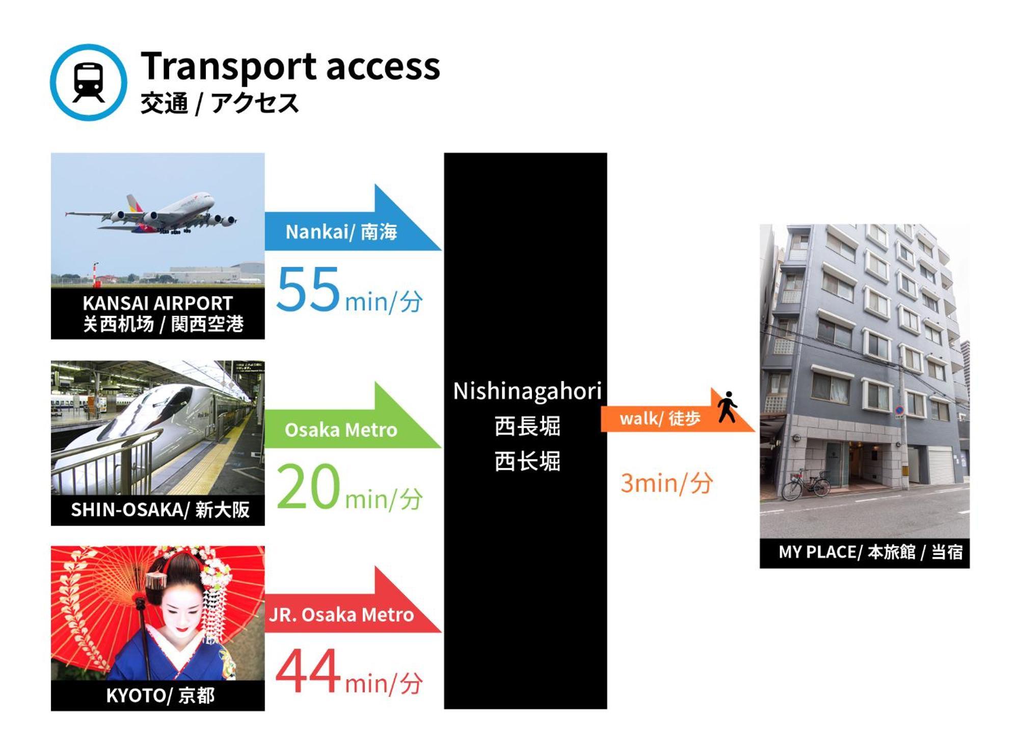 Apartamento Design House Ao Osaka Exterior foto